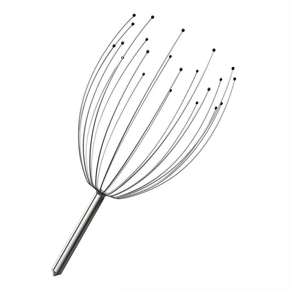 Head Massage Octopus Scalp Relax Healing Neck Claw Massage Anti-Stress Pain Relief Relax Spa Headache Stimulate Blood Circulate