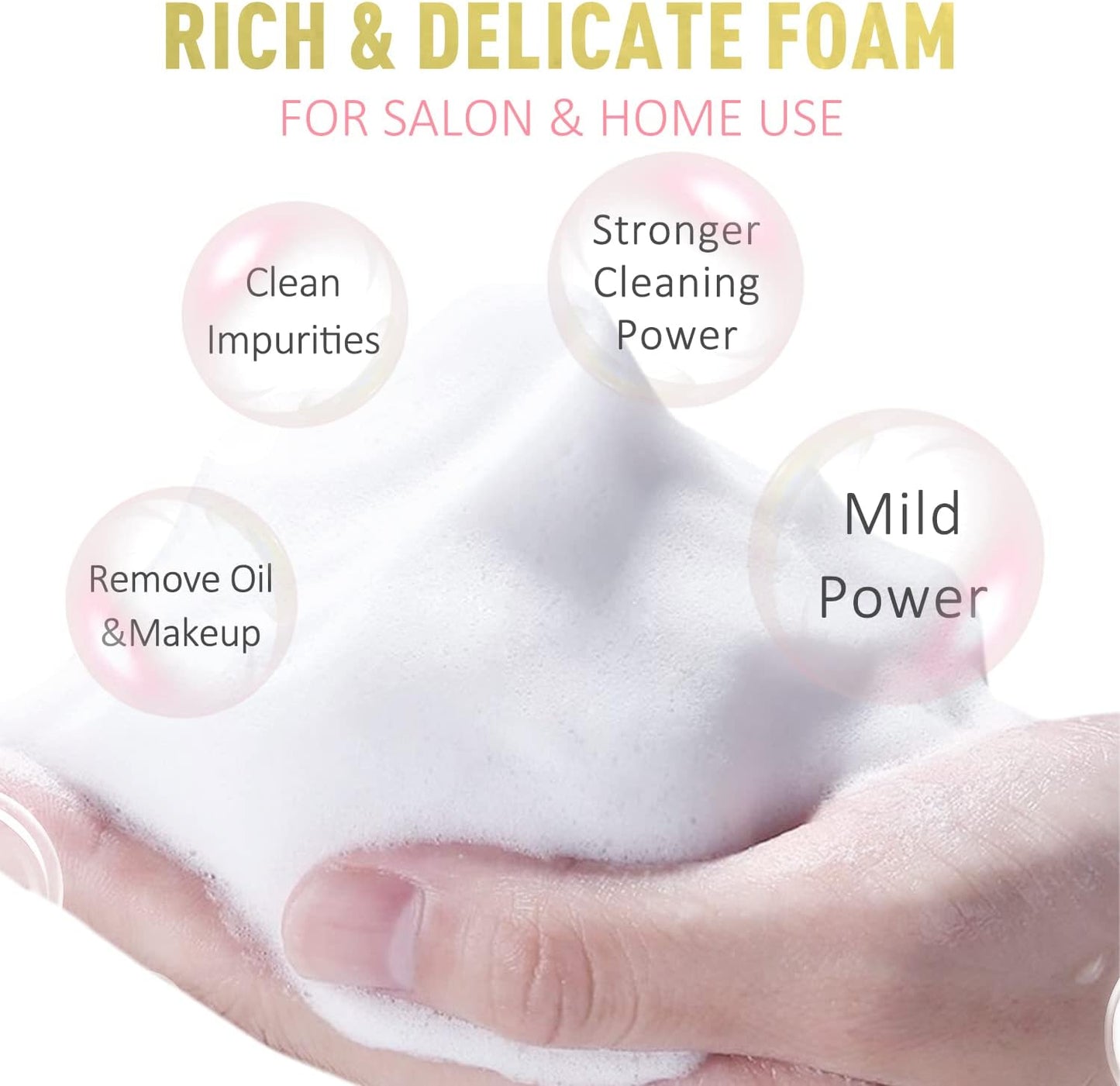 100ML Shampooing Pour Les Cils Nettoyant Moussant Pour Les Cils Shampooing Pour Les Cils Pour Les Extensions Cils Et Le Toilettage Éliminer Le Maquillage Et La Saleté De Cils