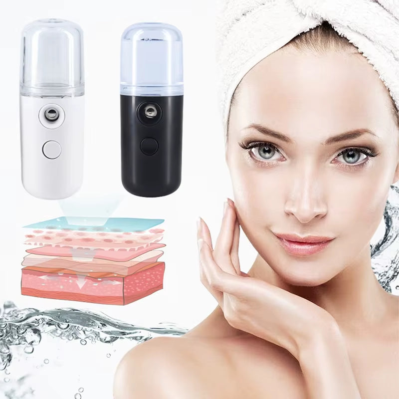 Mini Nano Spray Face Steamer 