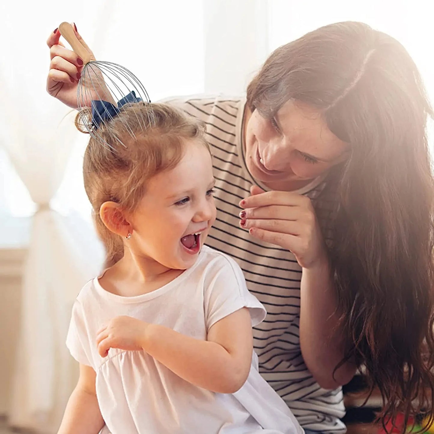 Head Massage Octopus Scalp Relax Healing Neck Claw Massage Anti-Stress Pain Relief Relax Spa Headache Stimulate Blood Circulate