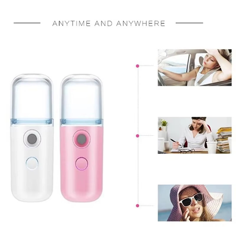 Mini Nano Spray Face Steamer 