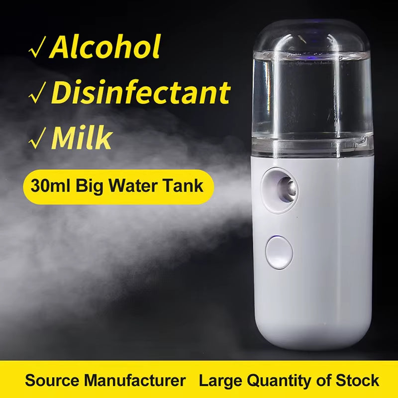 Mini Nano Spray Face Steamer 